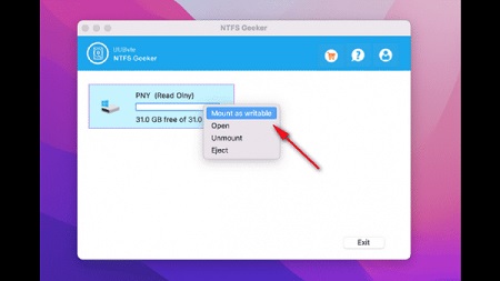 NTFS Geeker Mac截图
