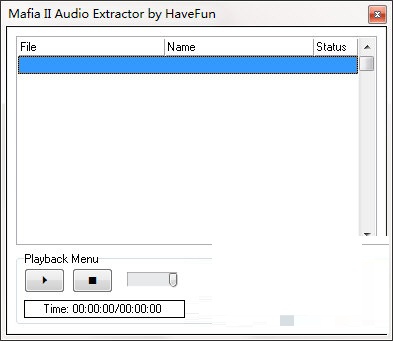 Mafia II Audio Extractor截图