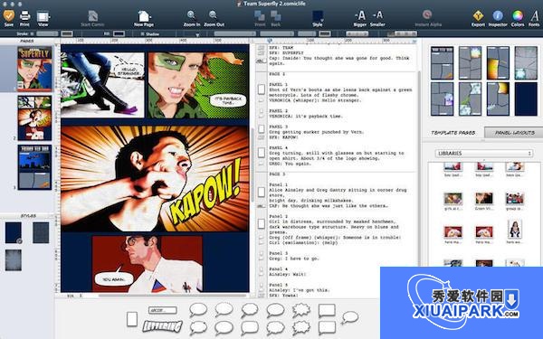Comic Life Mac版截图