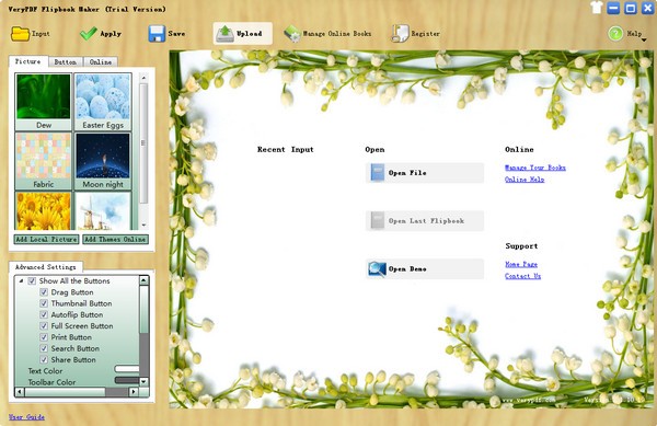 VeryPDF Flipbook Maker截图