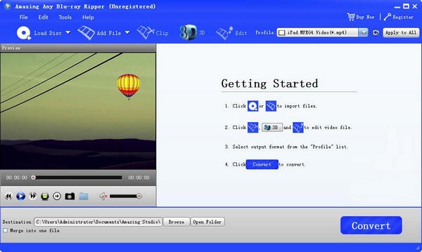 蓝光开膛手(Amazing Any Blu-ray Ripper)截图