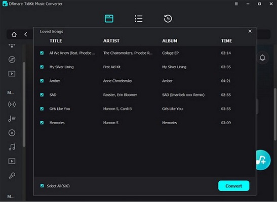 DRmare TidiKit Music Converter截图