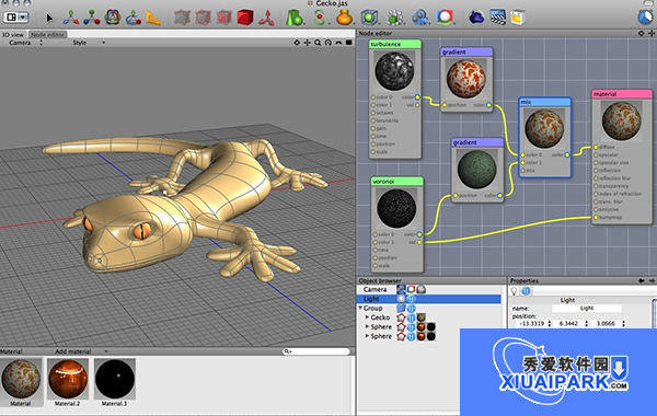 Cheetah3D for mac截图
