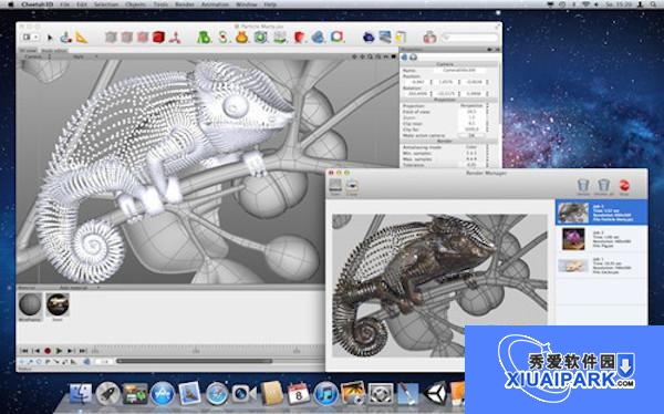 Cheetah3D for mac截图