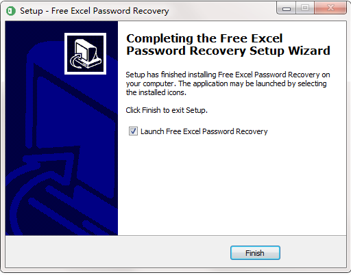 Free Excel Password Recovery截图