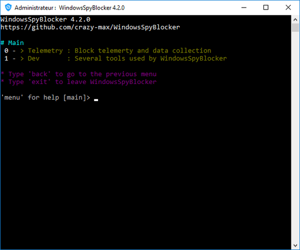 Windows Spy Blocker截图
